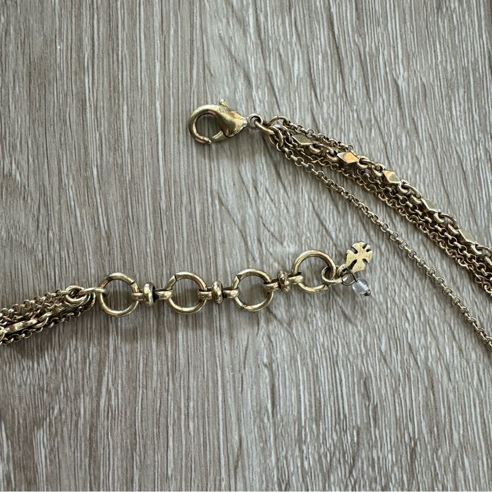 Lucky Brand boho tiered necklace - Picture 5 of 6